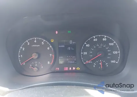 2021 Hyundai Accent Se из США, поврежденный, VIN 3KPC24A6XME153211